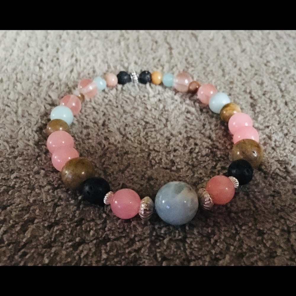 Gemstone Diffuser Bracelet